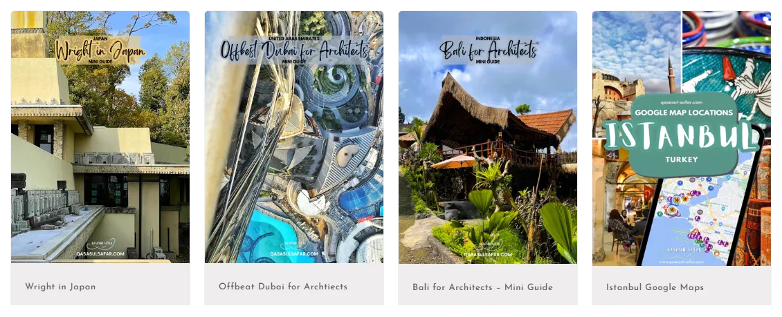 Mini Guides for Architects for Qasasul Safar Shop